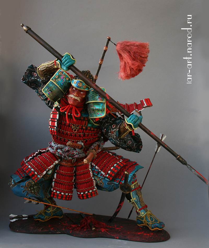 самурай с копьем - яри